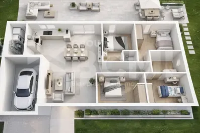 Image du modèle de maison plan 3d beryl