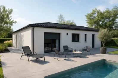 Image du modèle de maison AMBRE MODERNE ARRIERE