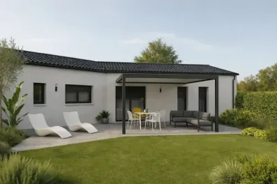 Image du modèle de maison RUBIS MODERNE ARRIERE