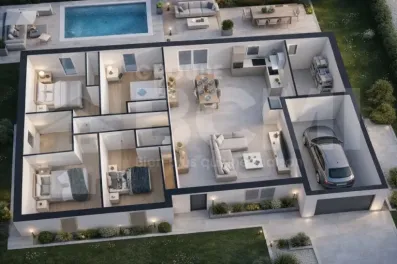 Image du modèle de maison plan 3d agate