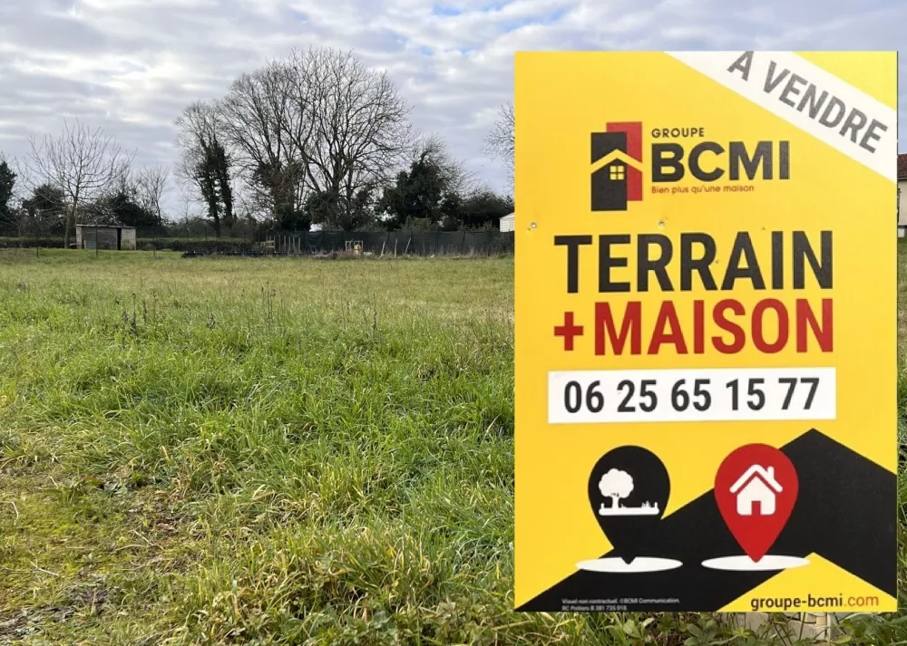 Image du terrain Terrain à bâtir de 763 m2 au prix de 18400 € à VERTEUIL-SUR-CHARENTE (16)