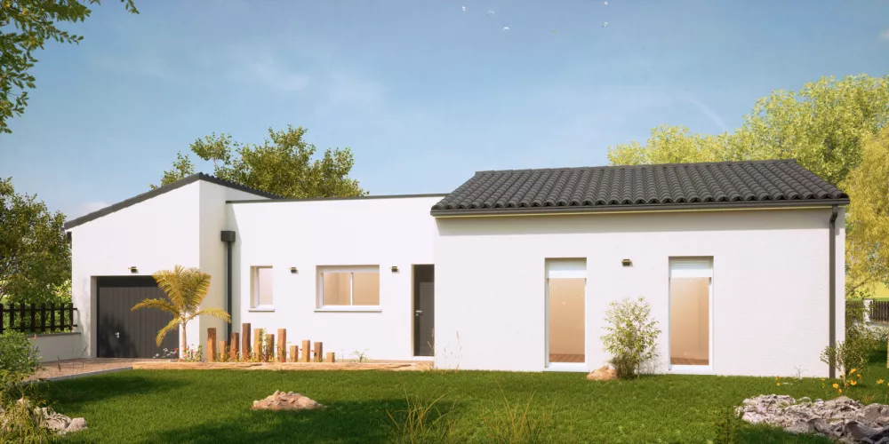 Image du modèle de maison EMERAUDE 4 CH 95.64M² MODERNE