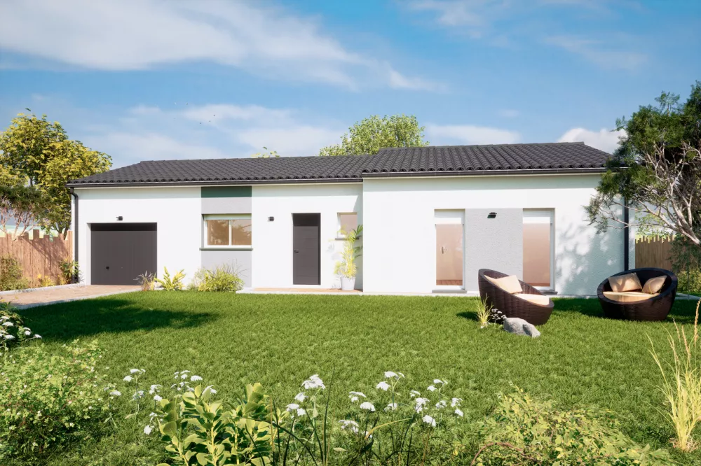 Image du modèle de maison JADE 4CH 101.80M² MODERNE V2