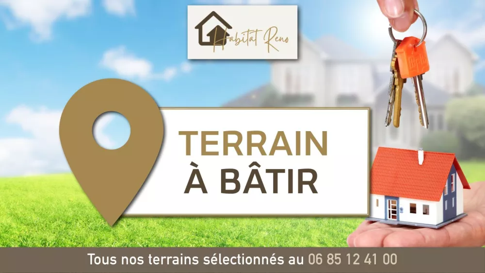 Image du terrain Terrain à bâtir de 800 m² à REUILLY (27)