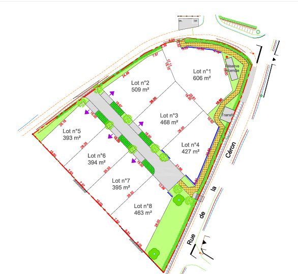 Image du terrain Terrain à bâtir de 395 m² à MARSAIS-SAINTE-RADEGONDE (85)