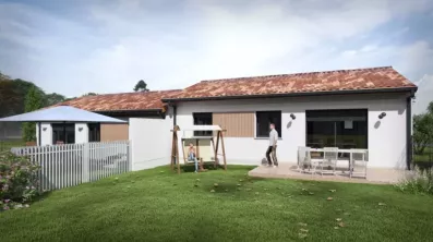 Image du modèle de maison 36055A-24_3 - Vue extérieure