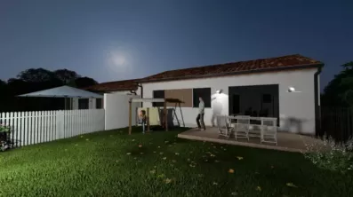 Image du modèle de maison NUIT