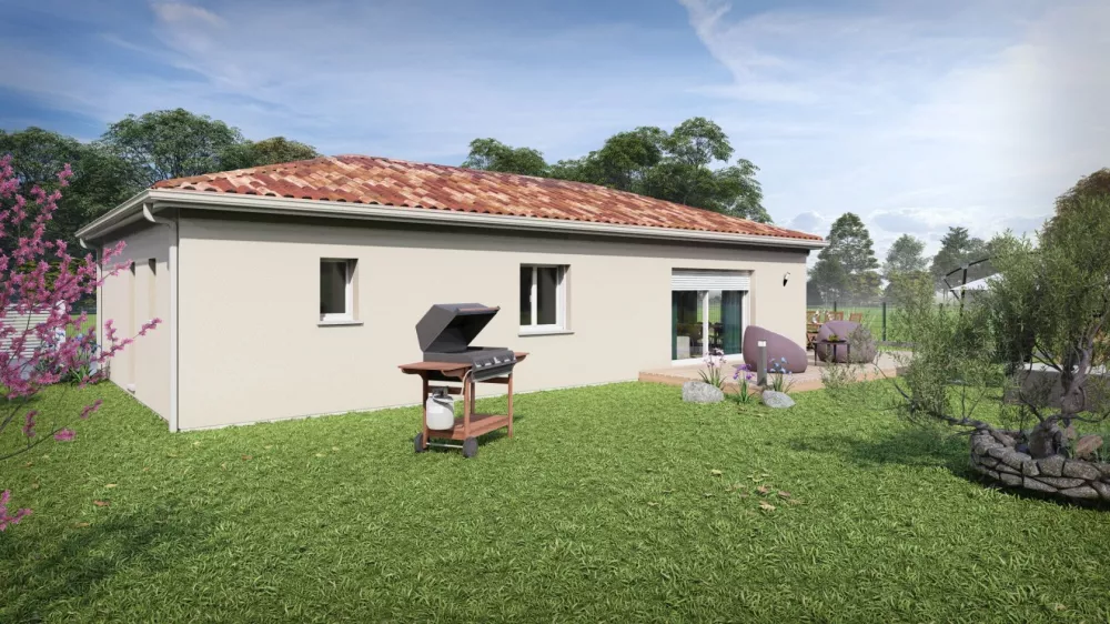 Image du modèle de maison 37003A-25_3 - Vue extérieure
