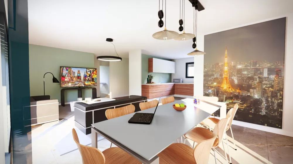 Image du modèle de maison 36062A-24_5 - Vue intérieure
