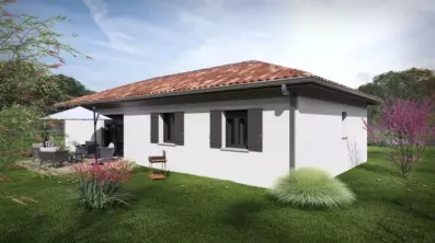 Image du modèle de maison 36055B-24_3 - Vue extérieure