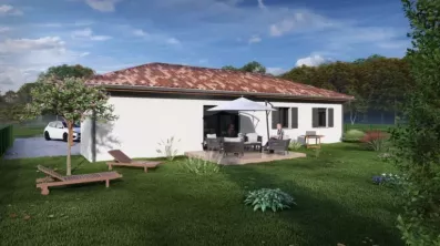 Image du modèle de maison 36055B-24_4 - Vue extérieure