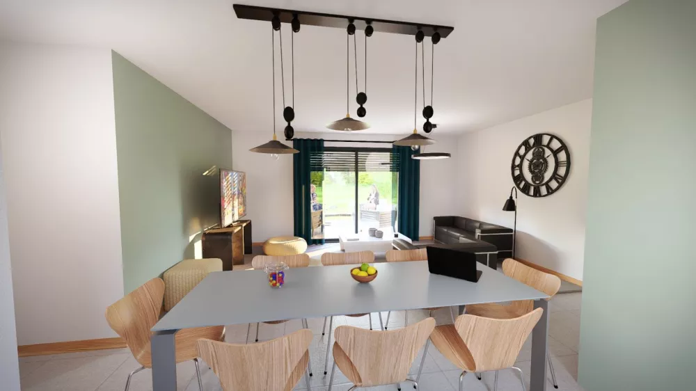 Image du modèle de maison 36055B-24_5 - Vue intérieure