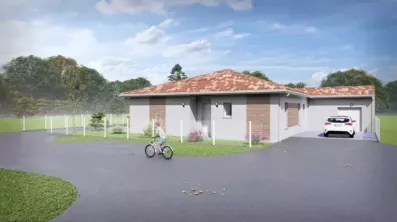 Image du modèle de maison 37005-25_1 - Vue extérieure
