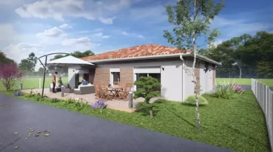 Image du modèle de maison 37005-25_3 - Vue extérieure