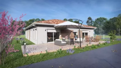 Image du modèle de maison 37005-25_4 - Vue extérieure