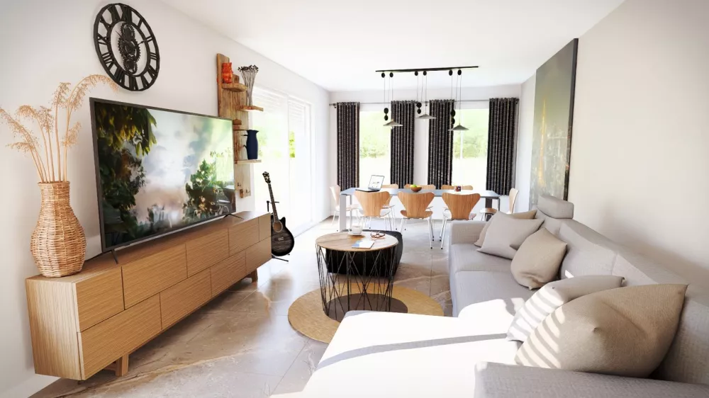 Image du modèle de maison 37005-25_5 - Vue intérieure