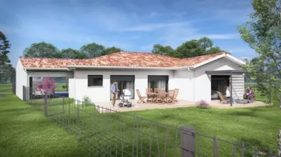 Image du modèle de maison 36058B-24_3 - Vue extérieure