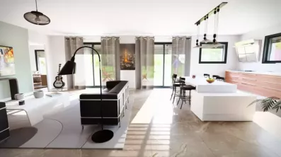 Image du modèle de maison 36058B-24_5 - Vue intérieure