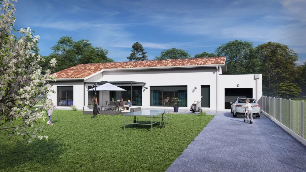 Image du modèle de maison 36056C-24_1 - Vue extérieure