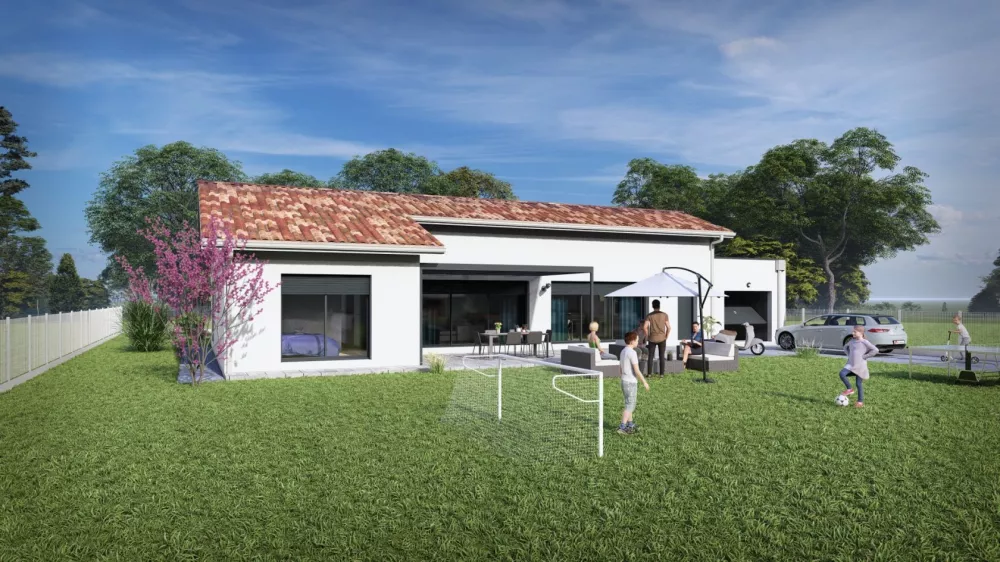 Image du modèle de maison 36056C-24_2 - Vue extérieure