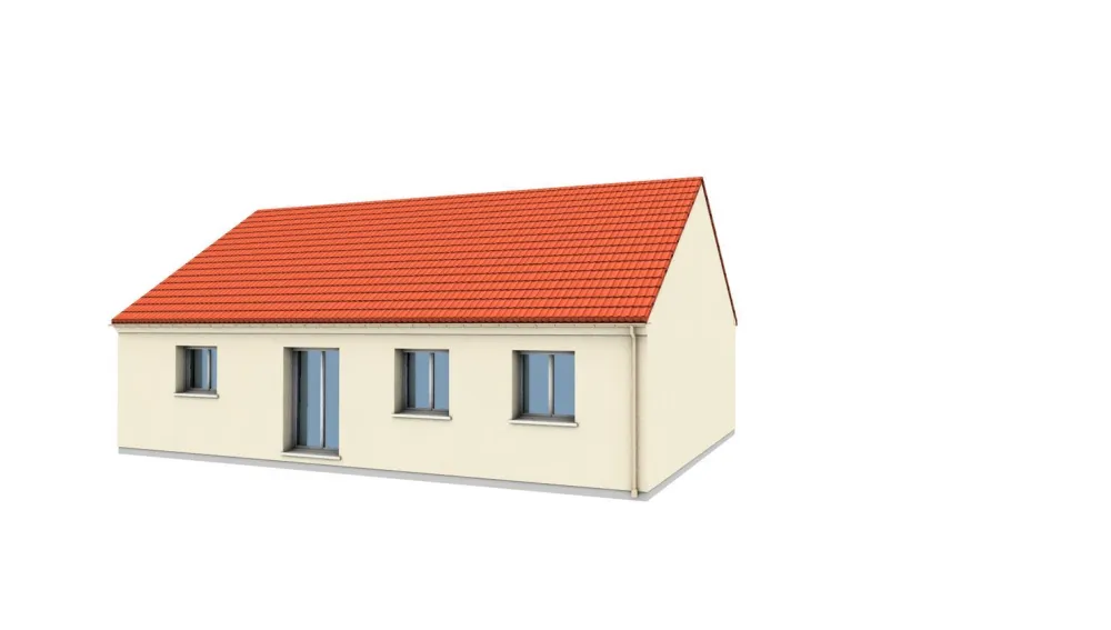 Image du modèle de maison FACADE ARRIERE