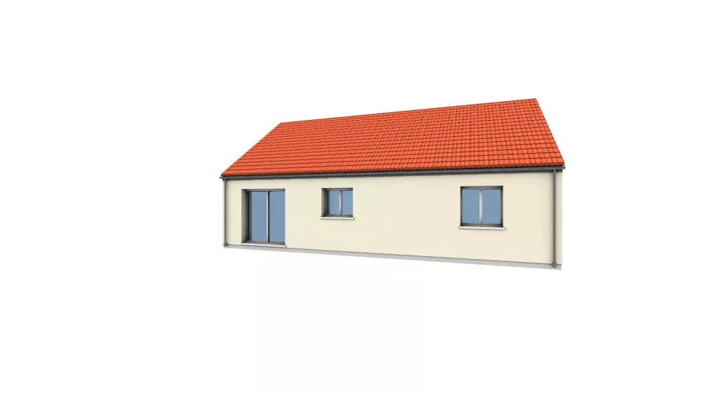 Image du modèle de maison FACADE ARRIERE