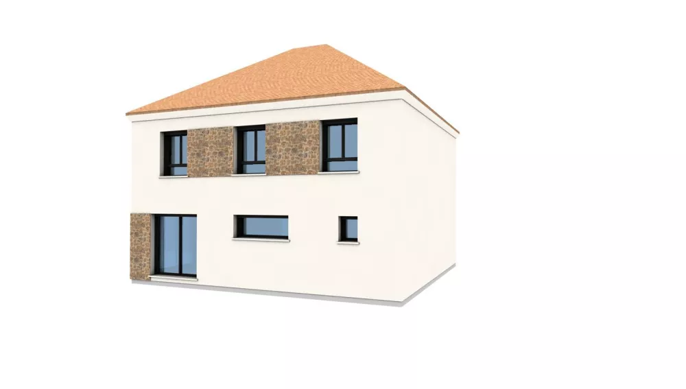 Image du modèle de maison FACADE ARRIERE