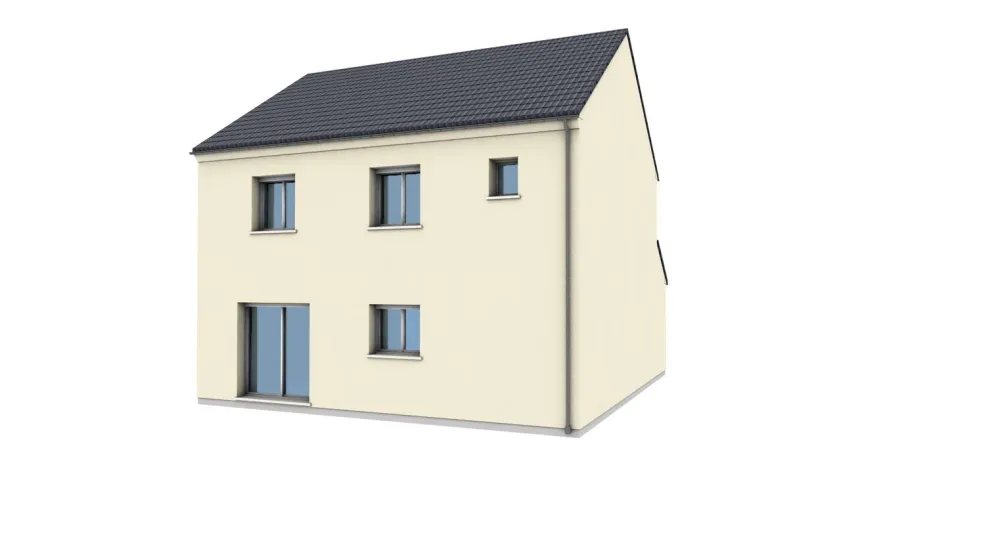 Image du modèle de maison FACADE ARRIERE