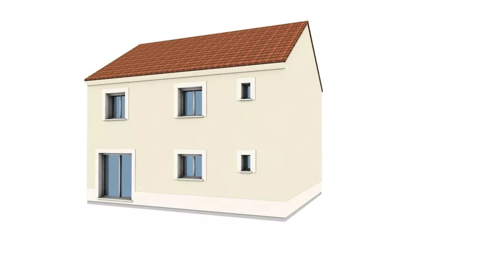 Image du modèle de maison FACADE ARRIERE
