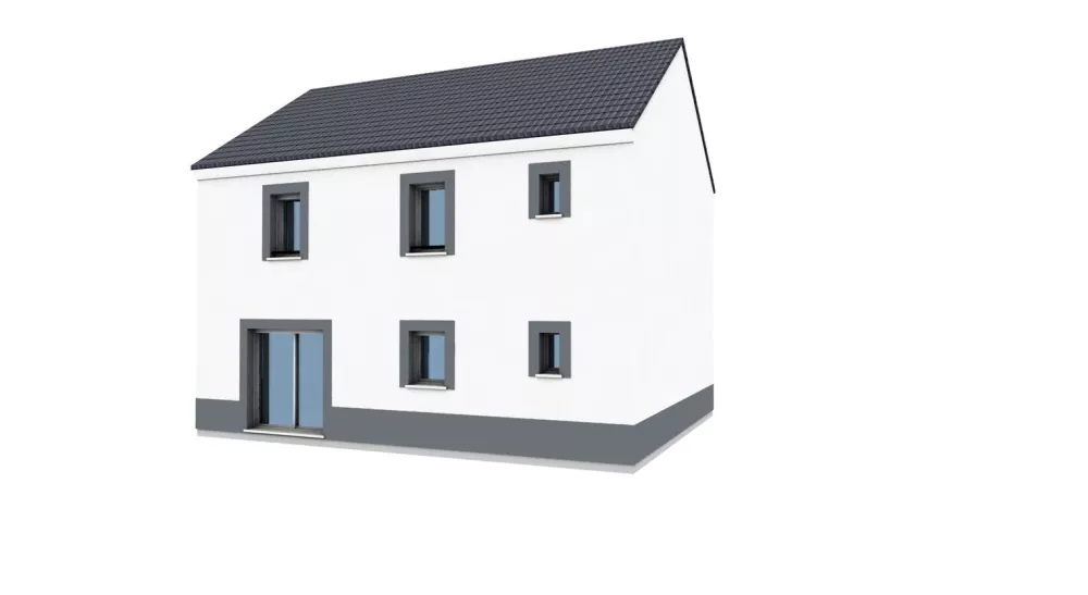 Image du modèle de maison FACADE ARRIERE