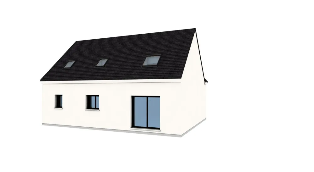 Image du modèle de maison FACADE ARRIERE