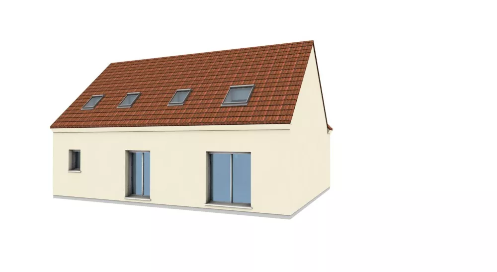 Image du modèle de maison FACADE ARRIERE