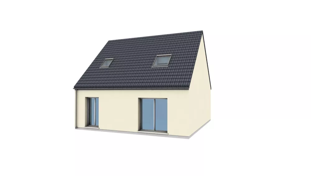 Image du modèle de maison FACADE ARRIERE