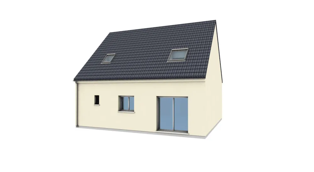 Image du modèle de maison FACADE ARRIERE