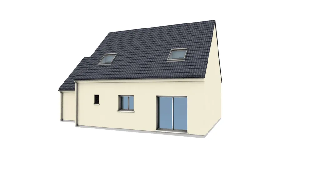 Image du modèle de maison FACADE ARRIERE