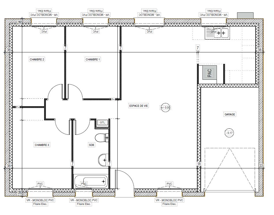 Image du modèle de maison Bleuet-visuel