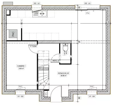 Image du modèle de maison plan-rdc-epi-du-vent-99