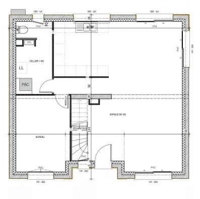 Image du modèle de maison rdc-capucine