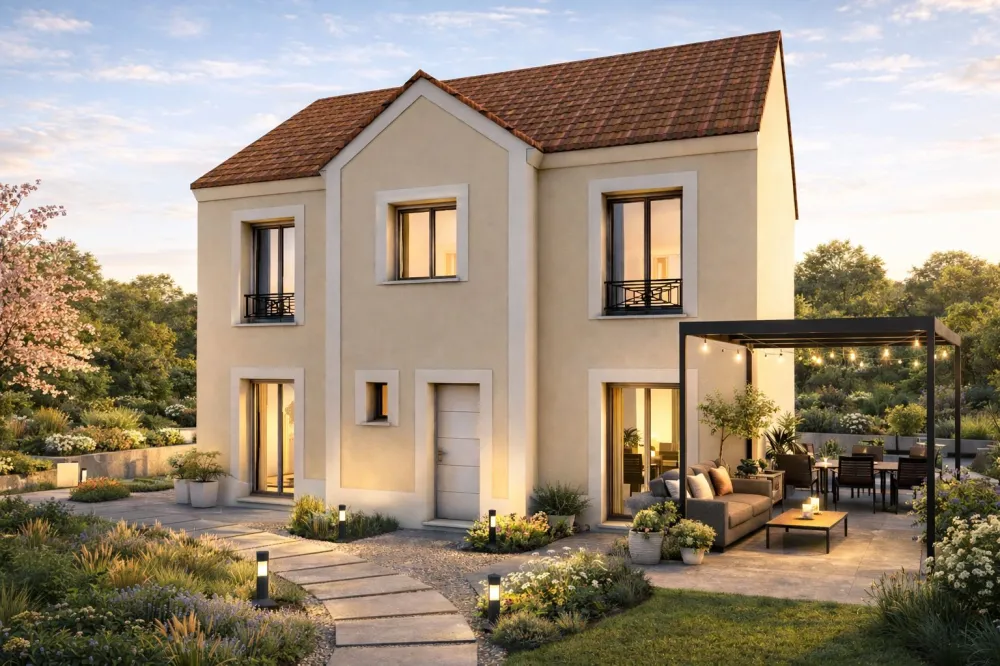 Image du modèle de maison épi du vent T5 118 m2