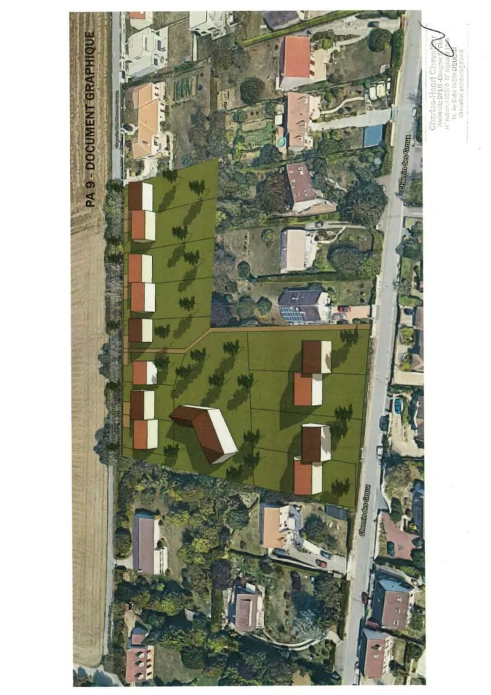 Image du terrain Terrain à bâtir de 400 m² à MEZY-SUR-SEINE (78)