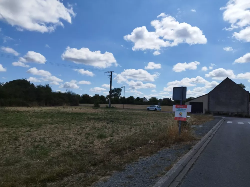 Image du terrain Terrain à bâtir de 277 m² à BEAULIEU-SUR-LAYON (49)