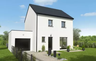 Image du modèle de maison LAGON 85m² ARDOISE + GGE BAC
