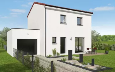 Image du modèle de maison LAGON 85m² TUILE + GGE BAC