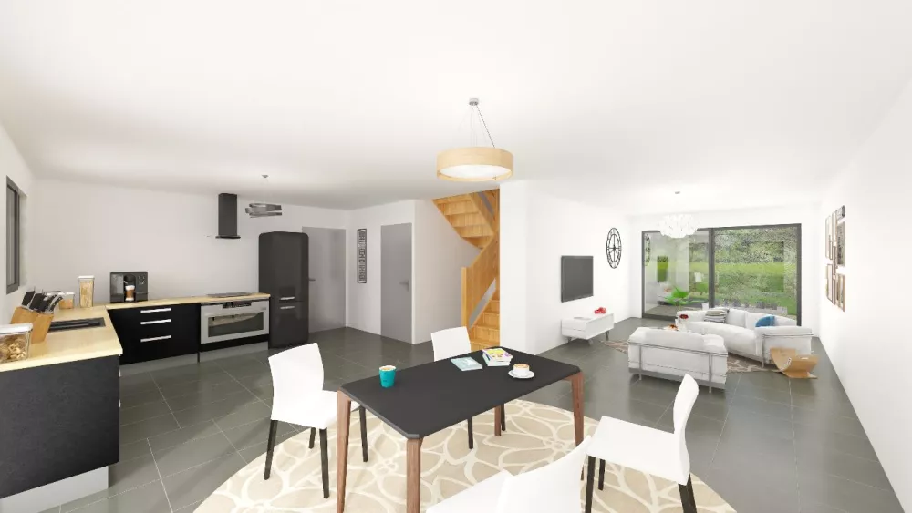 Image du modèle de maison ARDOISE ETAGE 130 2