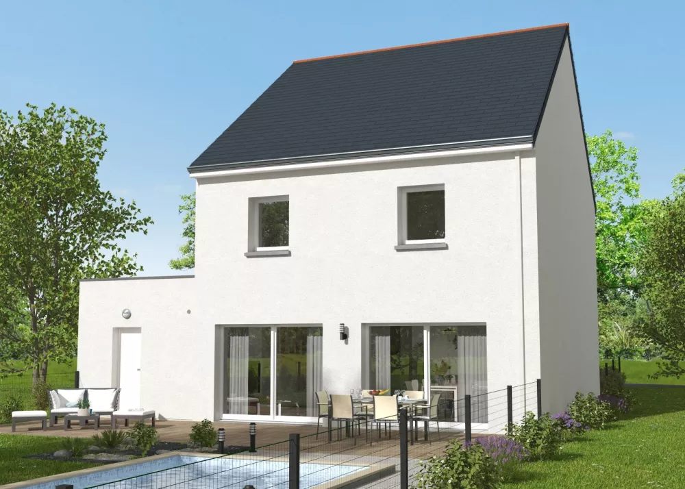 Image du modèle de maison Perspective Côtée Terrasse