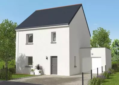 Image du modèle de maison Perspective Côtée Entrée