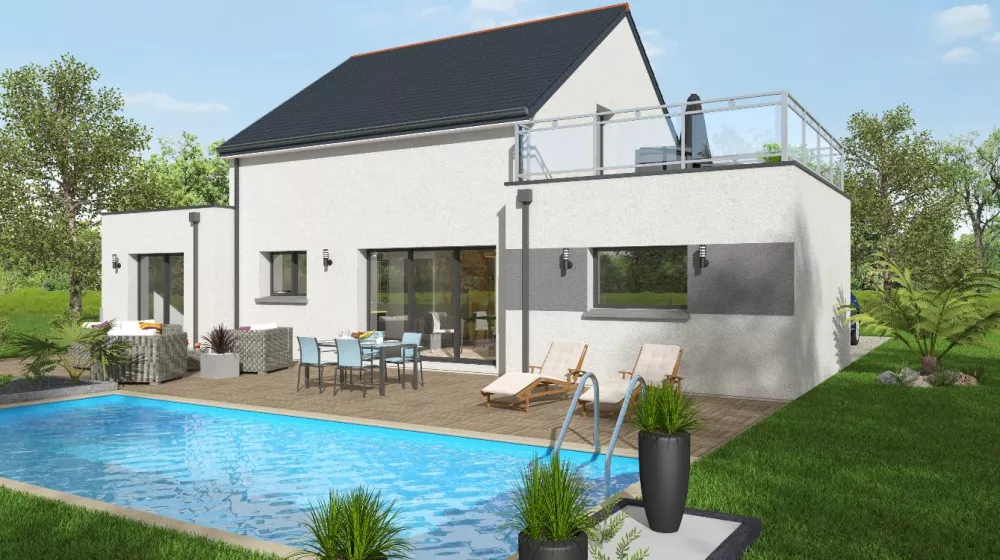 Image du modèle de maison ARRIERE