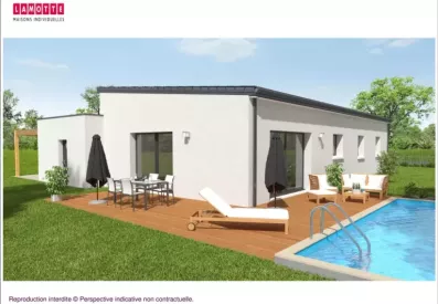 Image du modèle de maison plain pied 3ch