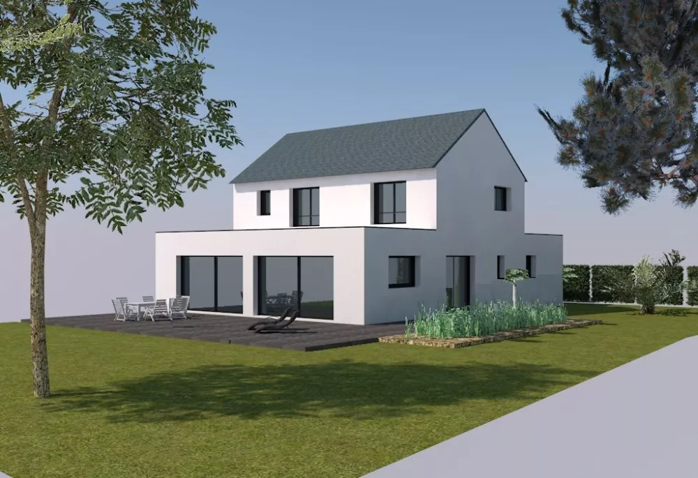 Image du modèle de maison Momo façade AR