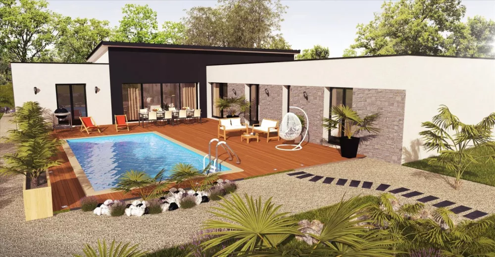 Image du modèle de maison jardin 2